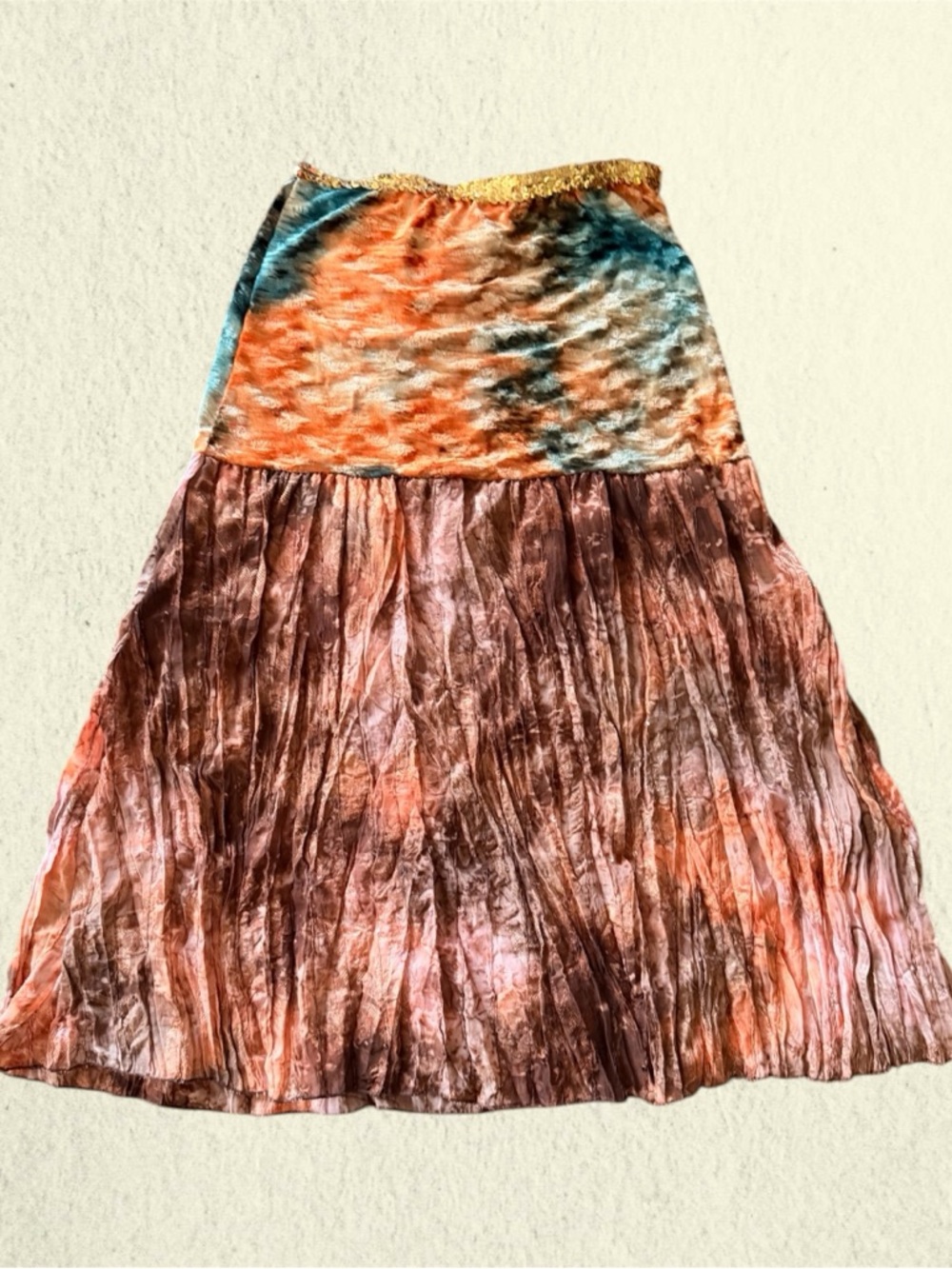 Y2K Bohemian Midi Skirt
